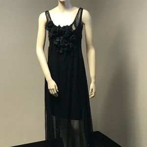 Fuzzi black dress